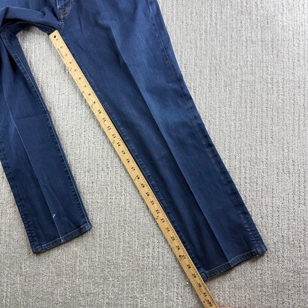34 Heritage Courage Mid-Rise Straight Leg Jeans Blue Mens 33x32 (fits 33x30) - Picture 6 of 13